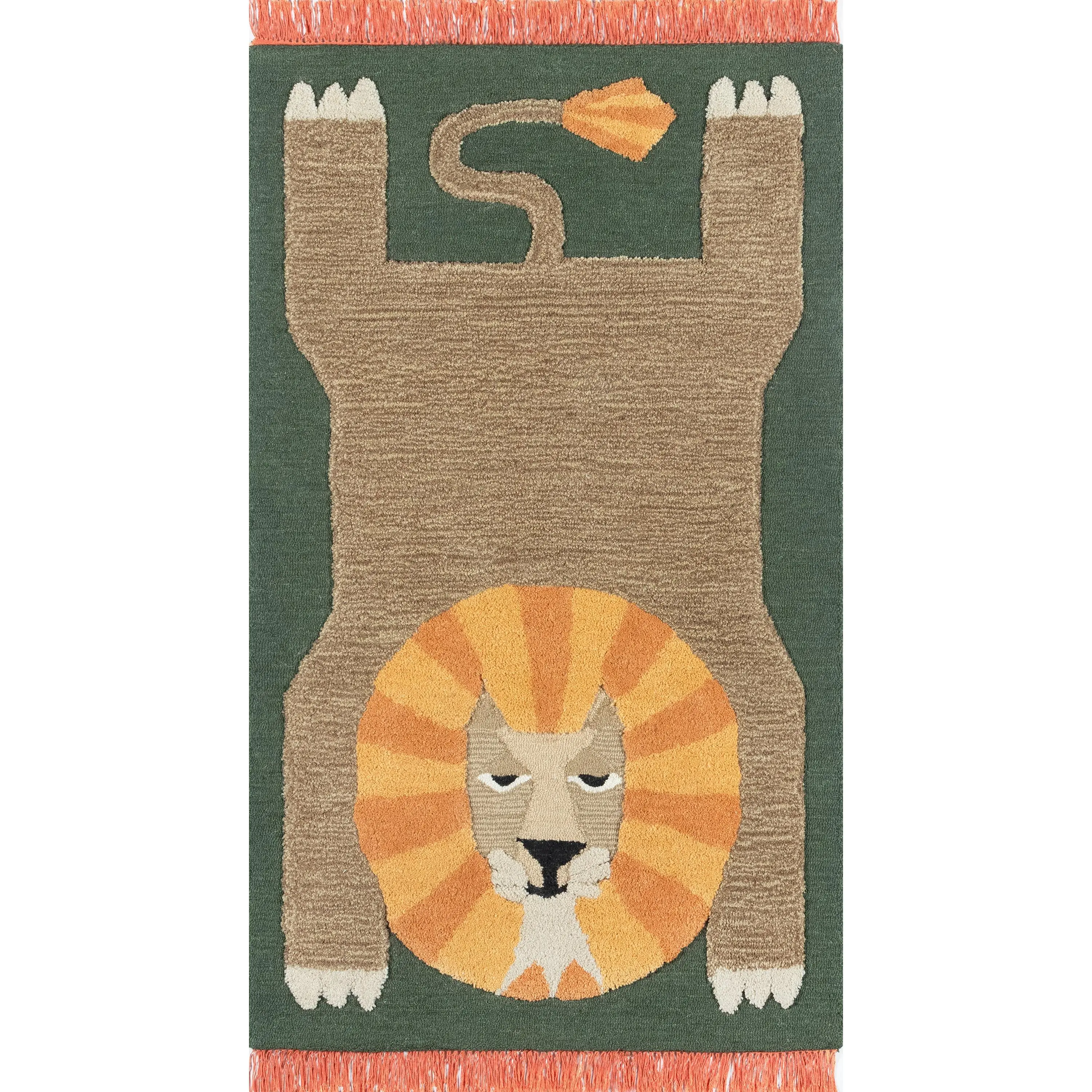 Novogratz Atticus ATC-1 Green Contemporary Hand Tufted Rug