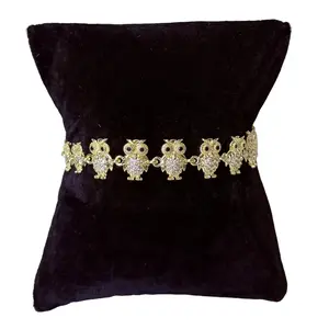 Owl Bracelet - Fits size 7 to 7.5