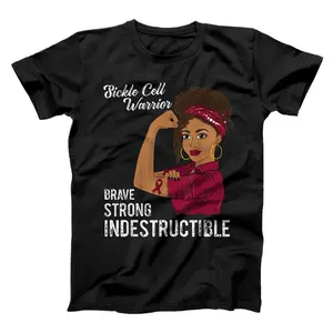 Sickle Cell Warrior Indestructible Survivor Awareness Gift  T-Shirt, Sweatshirt, Hoodie
