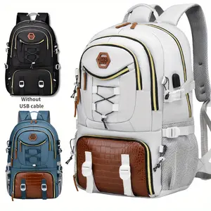 Large Capacity Travel Backpack with Laptop Sleeve, Shoe Storage, Water-Resistant, Lightweight Design for Hiking, Spacious & Organized, Multipurpose for Sports & Daily Commutes