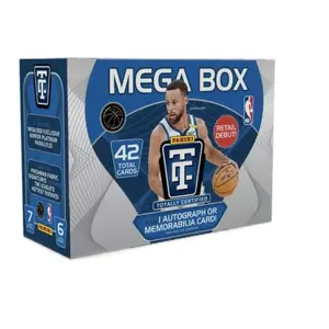 Panini 2024-2025 Totally Certified Mega Box - 42 Cards with Exclusive Autograph or Memorabilia Card - Retail Debut Edition