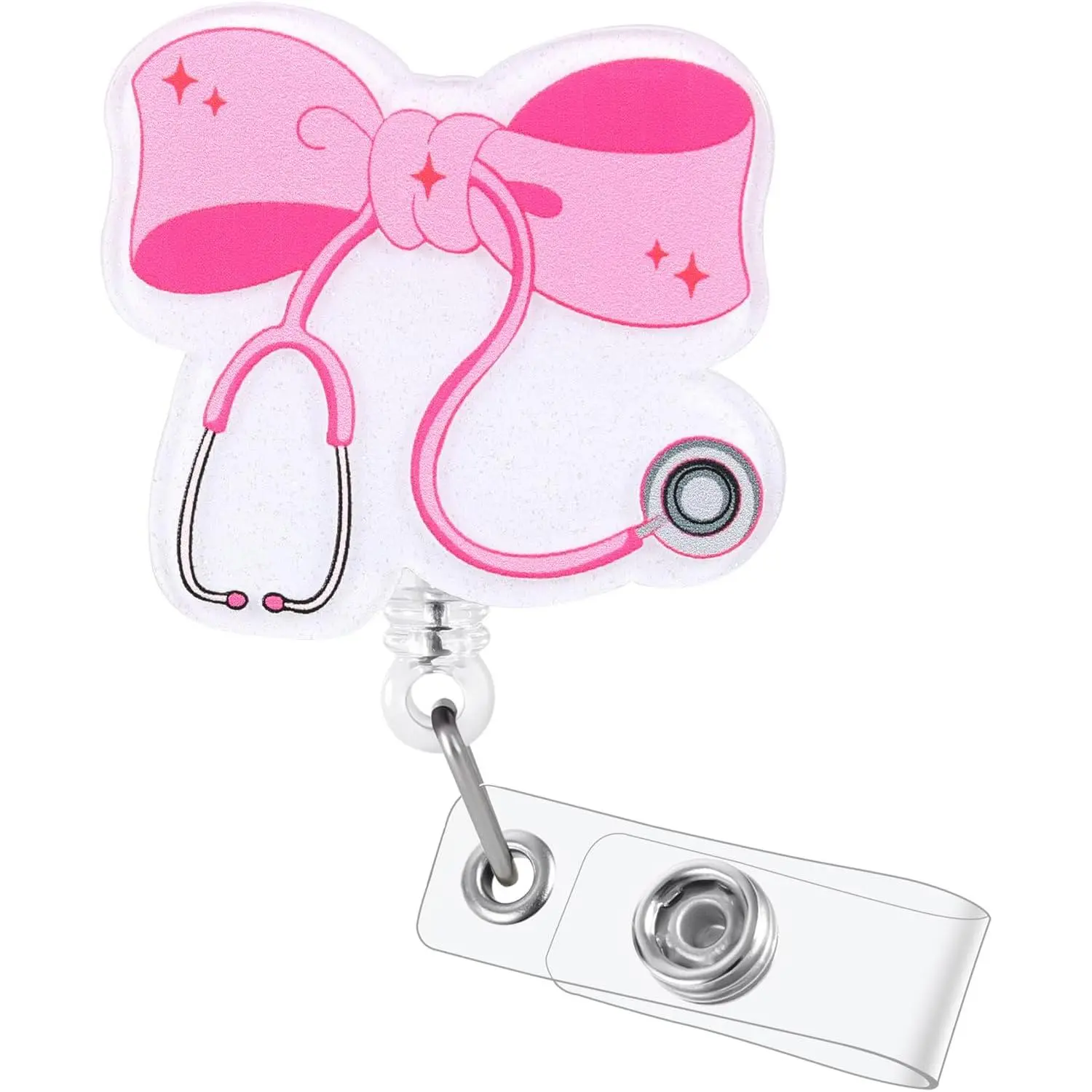 Pink Bow Stethoscope