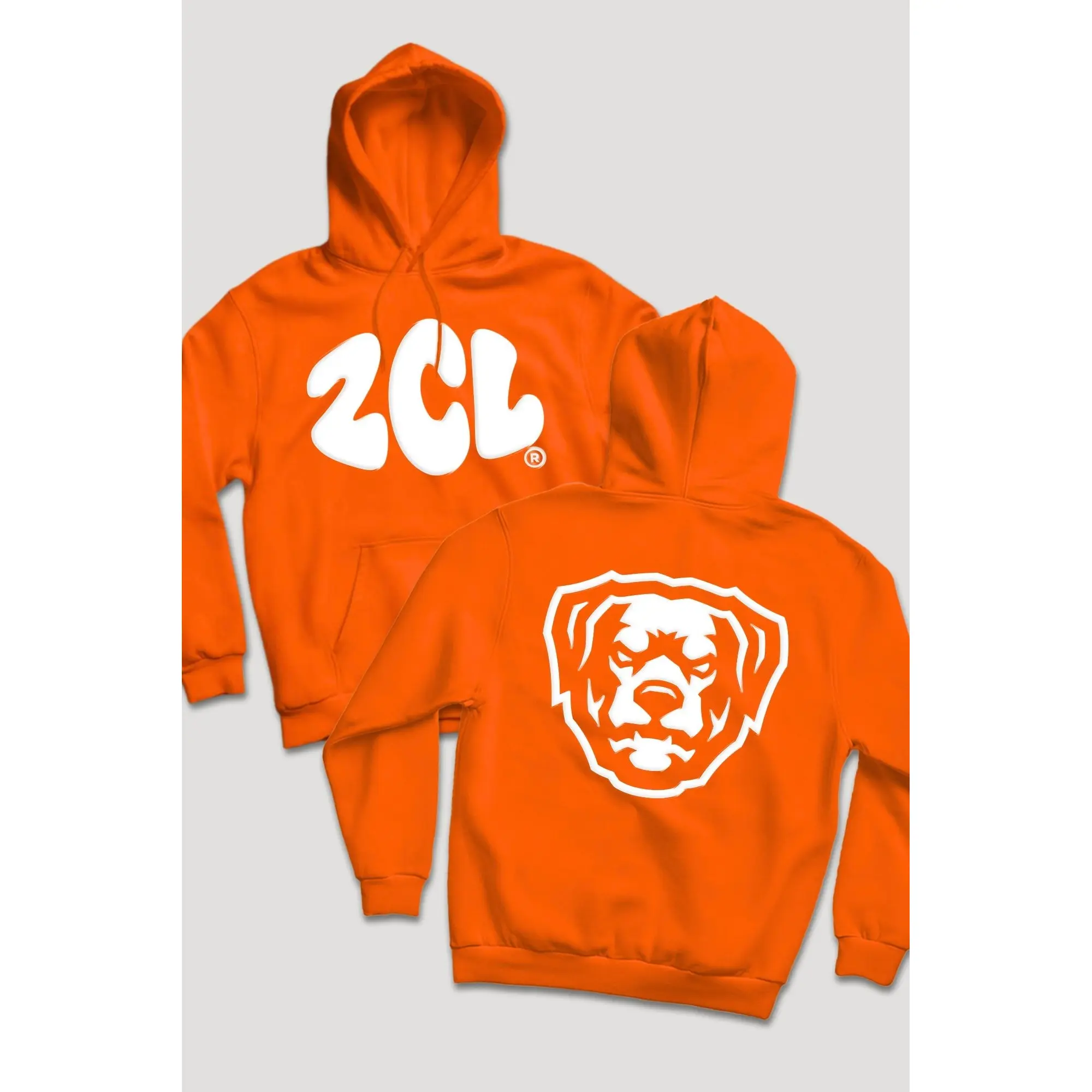 ZCL Puff Print HOV Hoodie (White Logo)