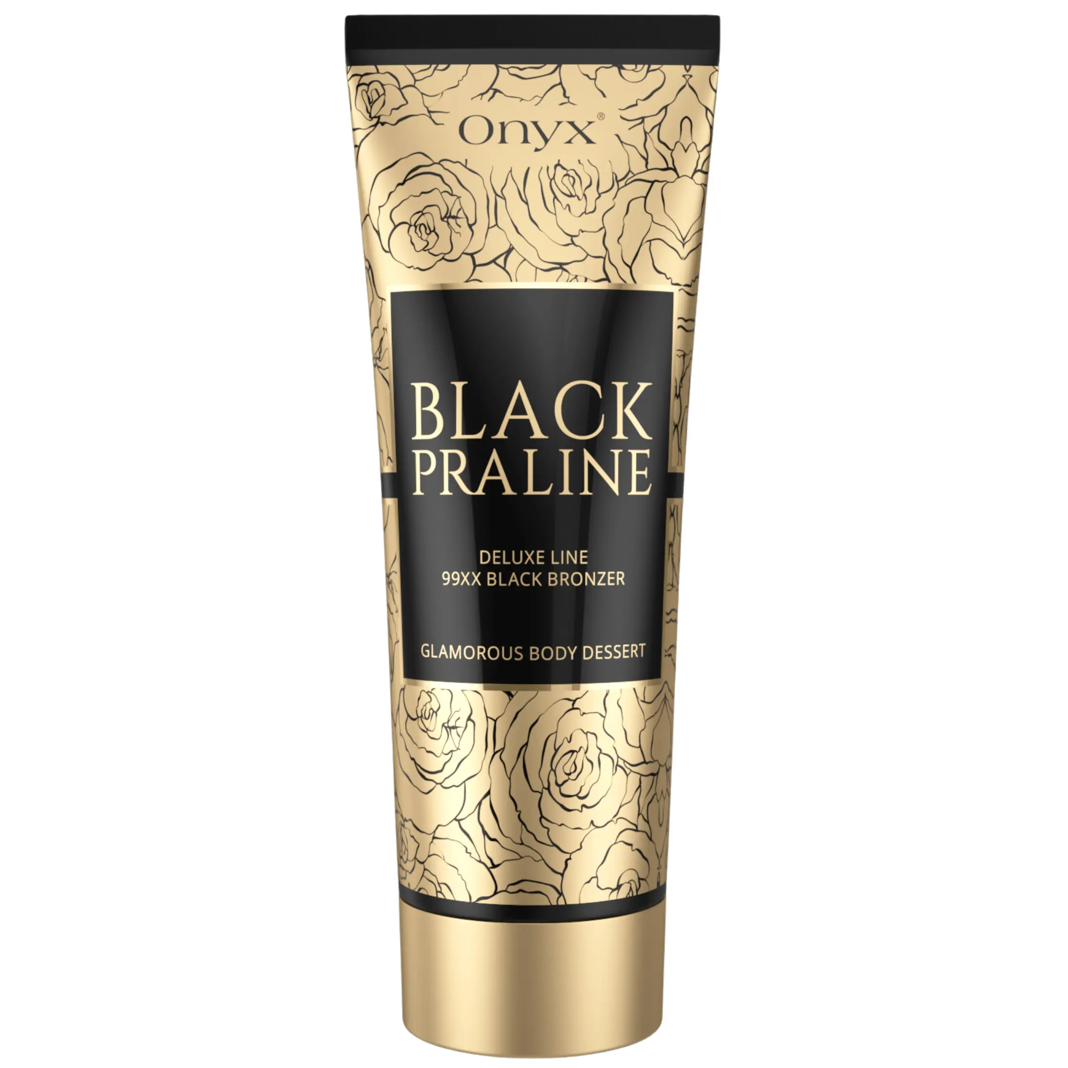 Onyx Black Praline Tanning Lotion | Intense Bronzer | Indoor & Outdoor | 6.76 fl oz