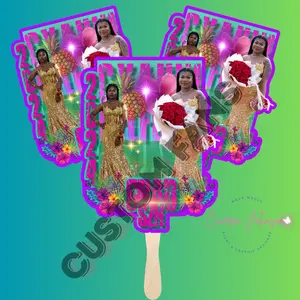 Custom Fans for any occasion… Ex: Graduation
