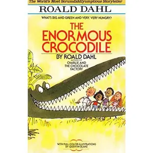 USED Book - The Enormous Crocodile by Roald Dahl (Paperback) - english