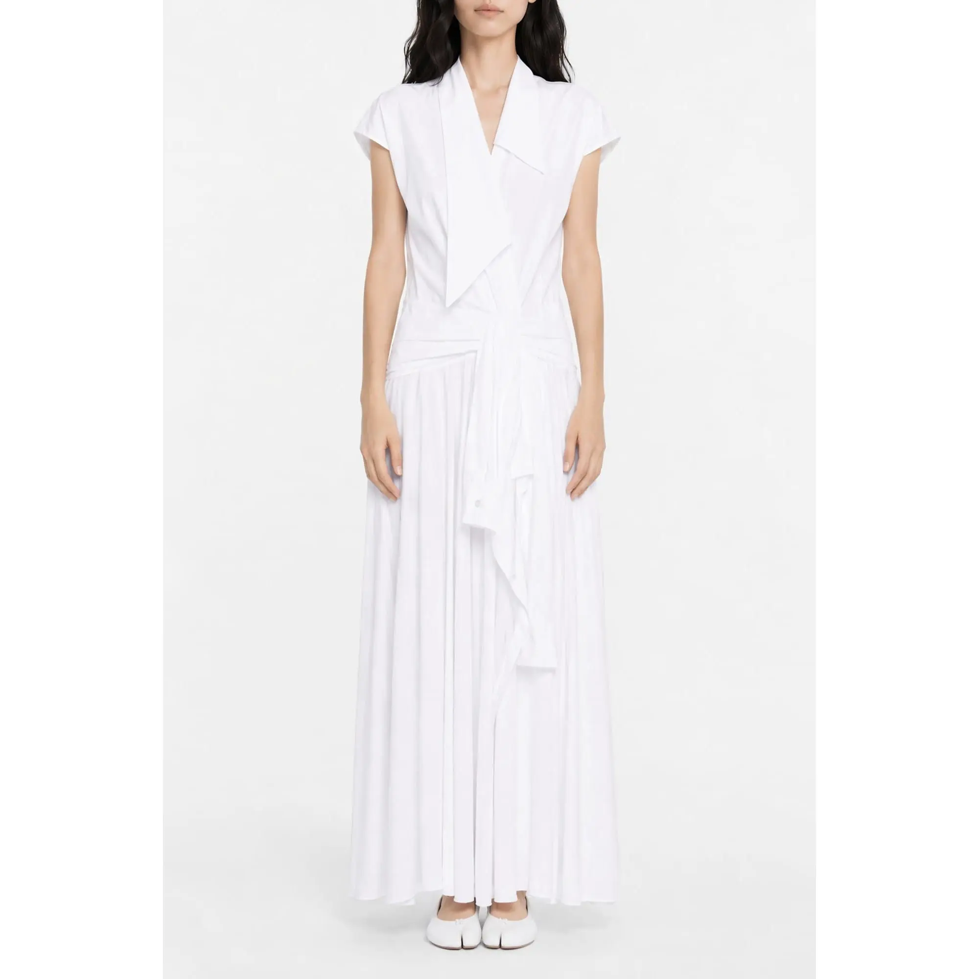 Viktor & Rolf Bow Drape Wrap Dress SS26