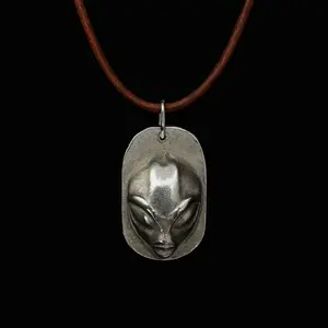 Metal Casted Alien/Extraterrestrial Necklace design