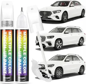 [CK] Compatible with MercedesBenz Touch Up Paint[Polar White(/)]Exact OEM Match Equivalent,Fast Drying Mula,Eco Friendly Scratch Repair Kit Deep Scratches