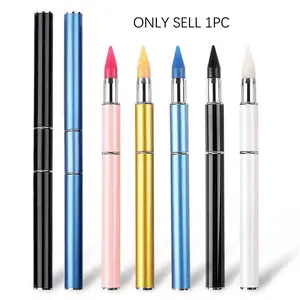 1 Pc new type of diamond painting tool, multifunctional dual head diamond pen, crayon tip, metal material pen tip, diamond painting accessory, Diamond Art Tools
