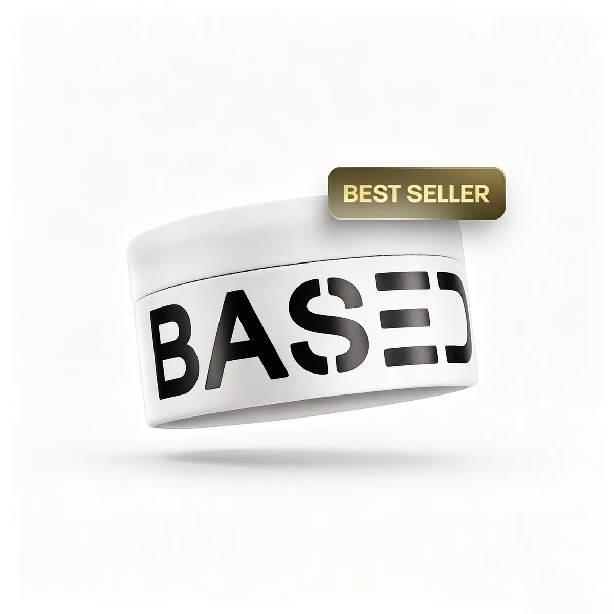 BASED Hair Clay - Strong Hold Matte Finish 3oz Jar Non-Toxic Shea Butter Beeswax Essential Clays
