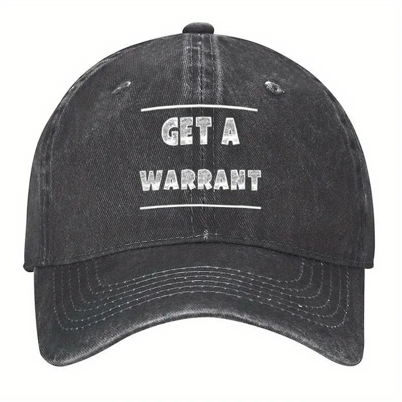 Unisex Vintage Washed Graphic Baseball Cap - Law Student Themed, Wide Brim, Washed Fabric, Adjustable Strap, Casual Everyday Outdoor Sports Hat, 1Pc