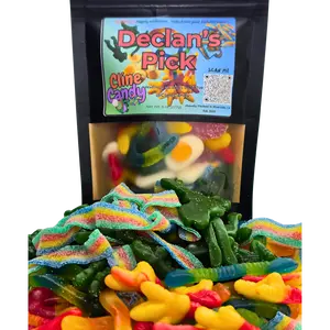 Declan's Pick Gummy Candy Mix - Chicken Feet Gummies, Fried Egg Gummies, Gummy Worms, Sour Belts - Bulk European Candy