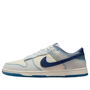 Men's Nike Dunk Low Retro SE Summit White/Blue Void (IB6572 101)