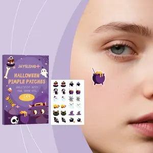 JAYSUING Halloween Acne Patches Gentle care for the face Breathable fit for the skin Covering acne care patches Facial Patches
