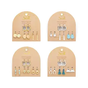 Interchangeable Charm Earrings