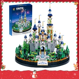 Castle Building Blocks Kit, 3600 pieces/set Mini Blocks Toy Set, Christmas Gifts, Creative and Educational Building Blocks Toy for Teenager
