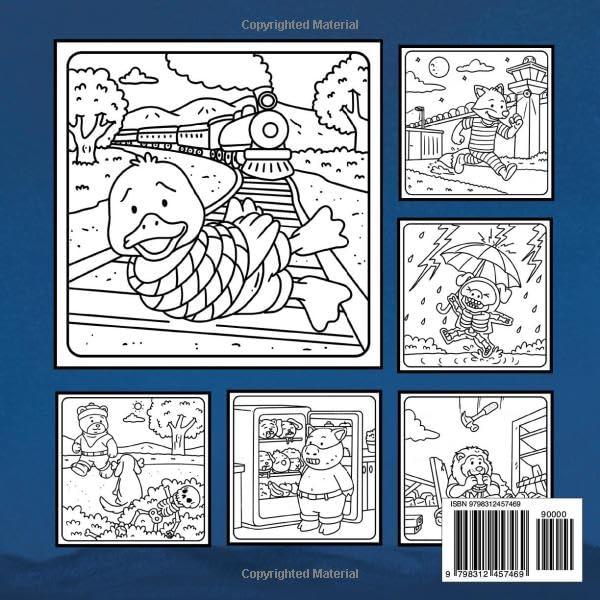 Cozy Crime Scenes 2: A Parodic Cute and Comfy Coloring Book for Adults – 40 Hand-Drawn Hygge vibes Crime Scenes to Color for Stress Relief: The ... friends who love coloring - but not for kids