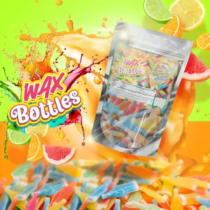 Wax Bottles Candy - Nik-L-Nip Colorful Wax Containers for a Nostalgic Treat