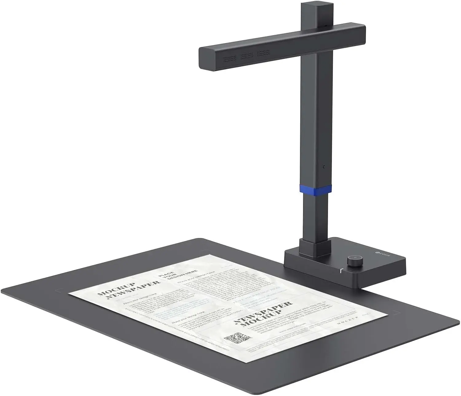 Smart Portable Document Scanner, Thin Book Scanner with OCR, USB Document Camera for Desktop/Laptop, Capture Size A3, Compatible with Windows & Mac OS (Not for Android & iOS), for College students, Offices, Businesses