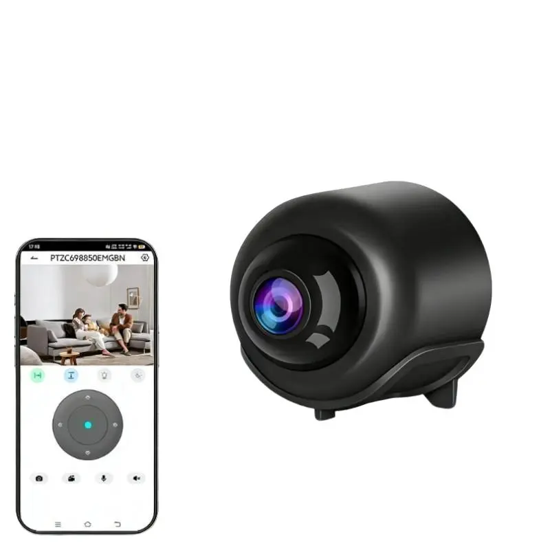 WiFi Indoor Home Security Camera, Baby Monitor, Premium Housekeeping Assistant, Pet Camera, Micro SD Card Supported, App Controlled Camera, WiFi Indoor Cameras, WiFi Surveillance Camera, Wifi Monitoring Camera