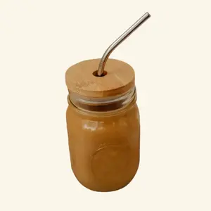 Zefiro Bamboo Jar Lid with Hole