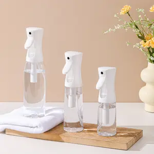 High Pressure Continuous Spray Bottle for Beauty Hair Care Hydration Durable Portable Refillable Home Garden Watering Sprayer