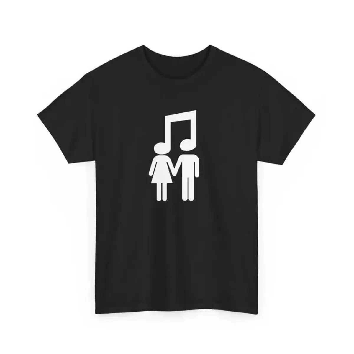 Music Connects People Unisex 100% Cotton Tee, Music Lover Gift, Musical Shirt, Music Apparel, Concert Tee, Artist Tee T-Shirt For Men And Women