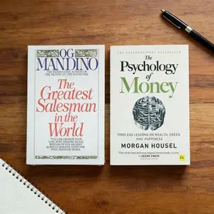 The Greatest Salesman (Og Mandino) & The Psychology of Money (Morgan Housel) - Sales/Finance Guides for Pros