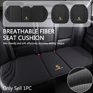 Universal Car Seat Cushion Front Rear Breathable Anti-Slip Cover Auto Seat Protection Mat Pad For Porsche Panamera Macan 718 Taycan 911 Cayman Boxster 9ya 971 Accessories
