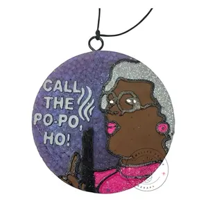 Call the Popo Ho Car Freshie