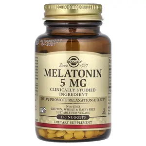 Solgar Melatonin, 5 mg, 120 Nuggets
