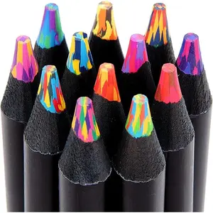 12 Rainbow Colored Pencils Set – Multi Color Drawing Pencils for Kids 5-12,Teen Girl Gifts Trendy Stuff,Stocking Stuffers, Art Supplies for Kids 9-12,Arts&Crafts Supplies for Girls,Unique School Supplies,unique gifts for kids,gifts trendy,novelty pencils