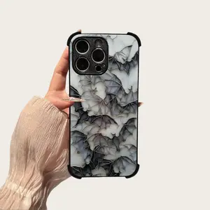 Stained Bat Phone Case Artful Trendy Vintage Fall Gift Stained Bat Phone Case Artful Trendy Vintage Fall Gift Four-corner padded protective case Phone Case Phone Case For iPhone 17 16 15 14 13 12 11 PRO PLUS MAX Phone Case #FSBLKBF1 Cellphone Protection