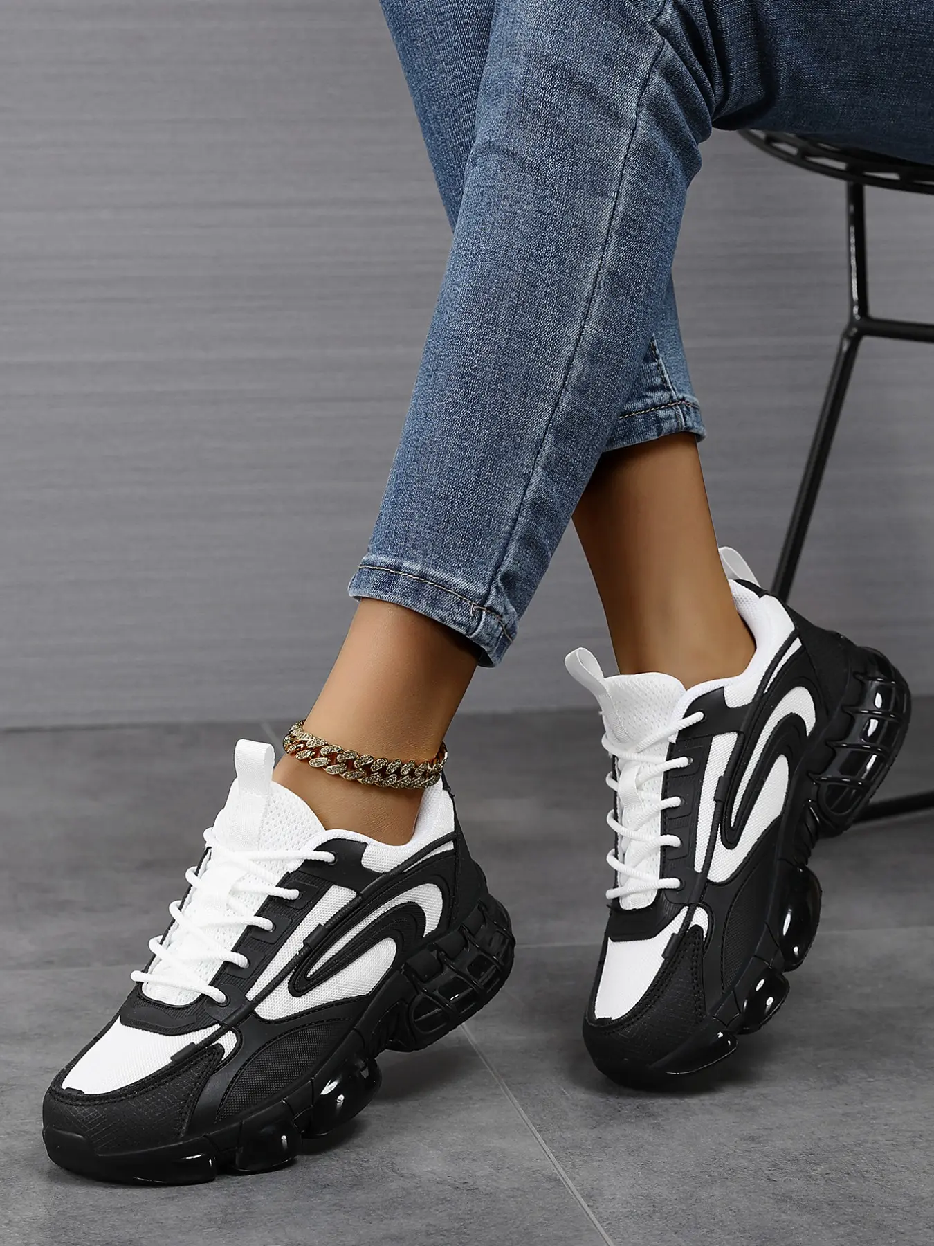 Women's Breathable Mesh Sneakers, Casual Sport Shoes, Height-Boosting Shock-Absorbing Outdoor Running Shoes, Unisex Couple Sports Shoes, Athletic Running Shoes, Workout Sneakers, Athletic Running Trainers, Sporty Running Shoes, Running Footwear