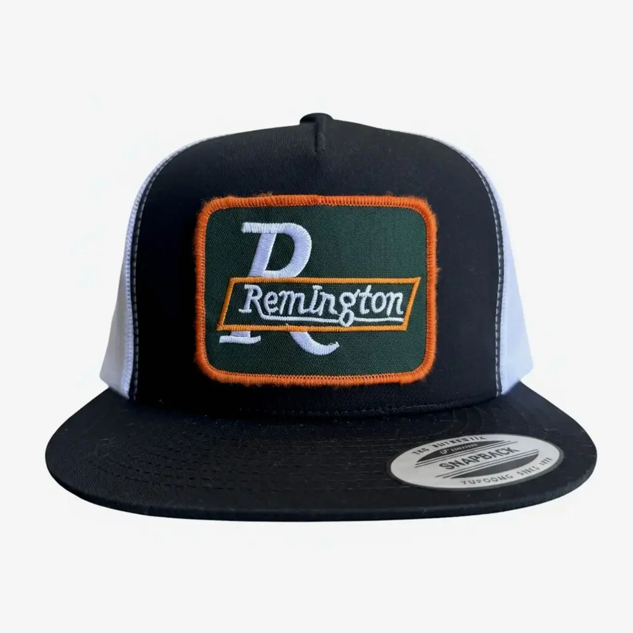 Remington Vintage Snapback Trucker Hat Mesh Back and Partying Vintage Gift For Him and Adjustable Fit for Men and Women