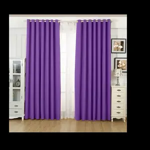 2 Panels Black-Out Curtains – 53 x 84 Inches   Enjoy complete darkness and privacy with these high-quality black-out curtains. Perfect for bedrooms, nurseries, living rooms, or night-shift sleepers.   Features: 	•	Set includes 2 panels 	•	Each panel