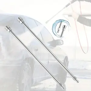 High Pressure Washer Extension Pole, 17 Inch, 1/4 Inch Quick Connect, 2 Piece Set, Durable & Efficient Cleaning Tool, Pressure Washer Wand, Pressure Washer Attachment