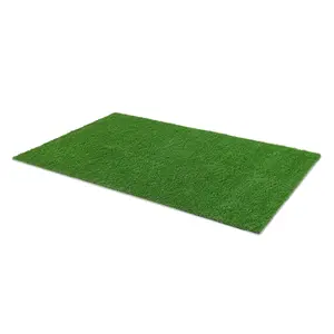 Bliss Artificial Grass Rug, Indoor/Outdoor Mat, Easy Clean Drainage - 5' x 8'
