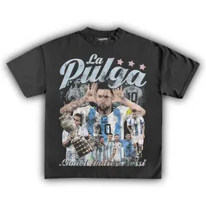 "LA PULGA" LIONEL MESSI VINTAGE TEE