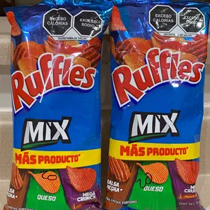 Ruffles Mix Snack Straight from Mexico - Perfect for Snacking