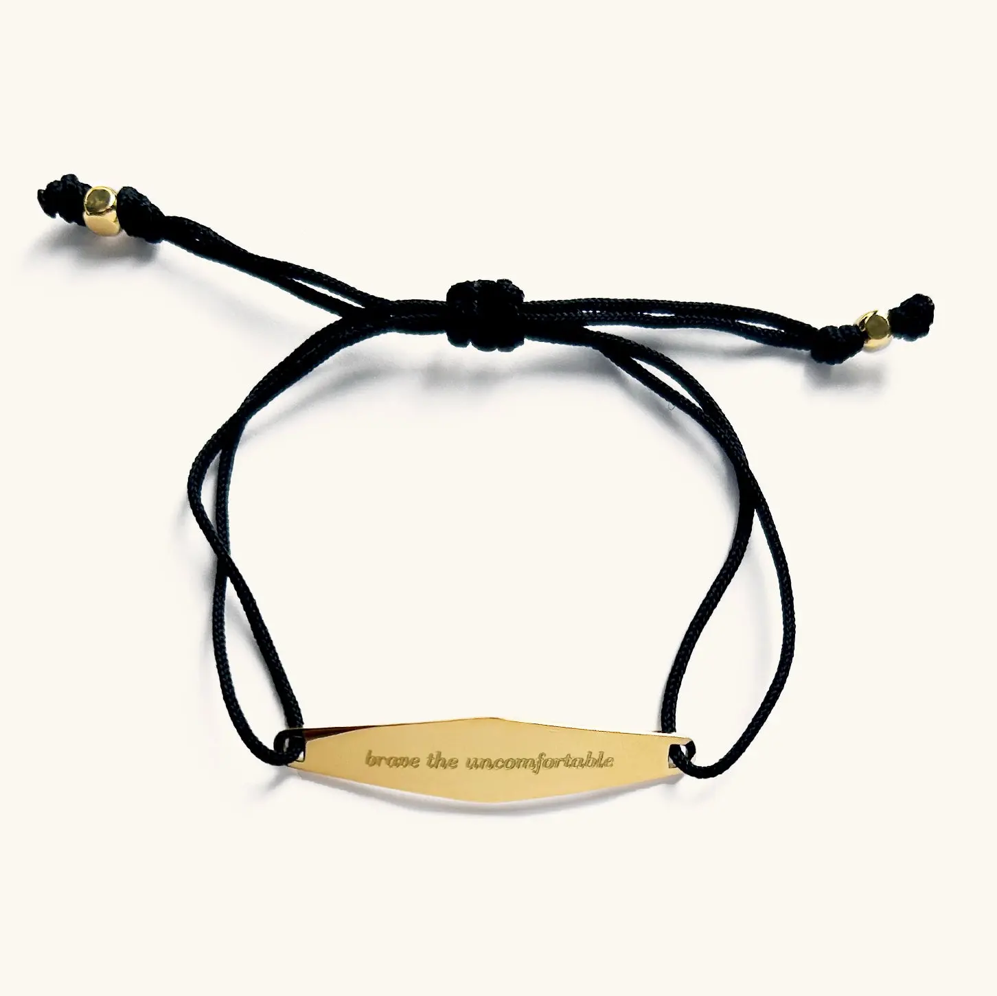 Nylon String Bracelet in Black Nylon String Bracelet in Black