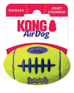KONG Air Dog Squeaker Football Toy - Playful Fetch & Fun! pet squeaky squeaky toy