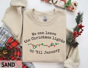 Christmas Light Sweatshirt, Christmas Sweatshirt, Holiday Sweater, Winter Sweatshirt, Christmas Lights