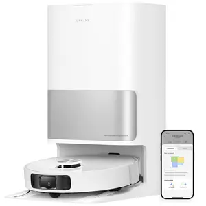 DREAME L10s Ultra Gen 2 Robot Vacuum and Mop, 10,000Pa Suction, MopExtend Tech, All-in-One Base Station, 75 Days Auto-Empty, Mop Self-Washing&Drying, Smart Obstacle Avoidance, Carpet Cleaning