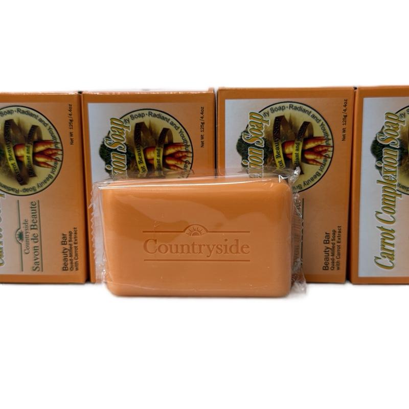4 pcs Carrot Complexion Soap 125g each total 500g.