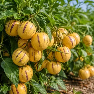 [Summer Vibes] Pepino Melon Seeds – Non-GMO Heirloom Exotic Fruit Seeds for Outdoor Home Gardens