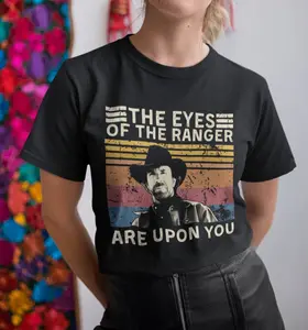 The Eyes of The Ranger are Upon You Chuck Norris Vintage Shirt, Hoodie, Sweatshirts