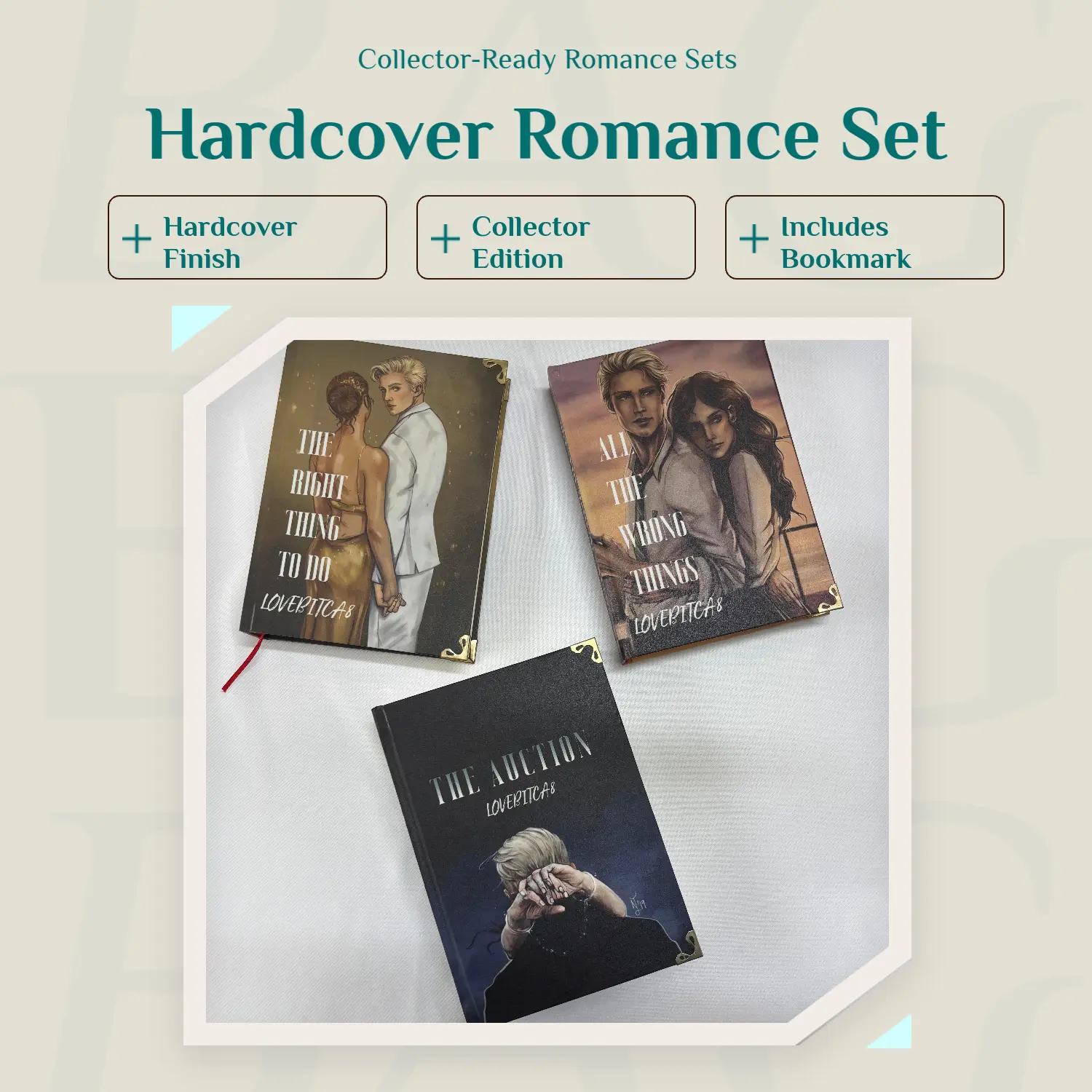 Rights and Wrongs Series Hardcover Books, Choose 1 Book or Complete 3 Book Collector Set with Bookmark