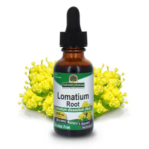 Nature’s Answer Lomatium Root Extract Lomatium Dissectum - Natural Herbal Supplement - Gluten Alcohol-Free - Ideal for Immunity Overall Health Wellbeing – 500mg (1 FL Oz) Healthcare Dietary Edible
